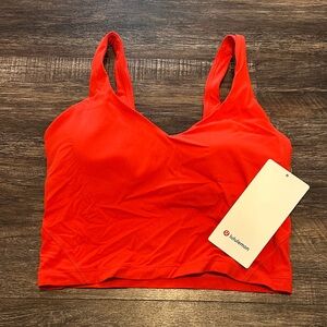 lululemon athletica align tank in hot heat